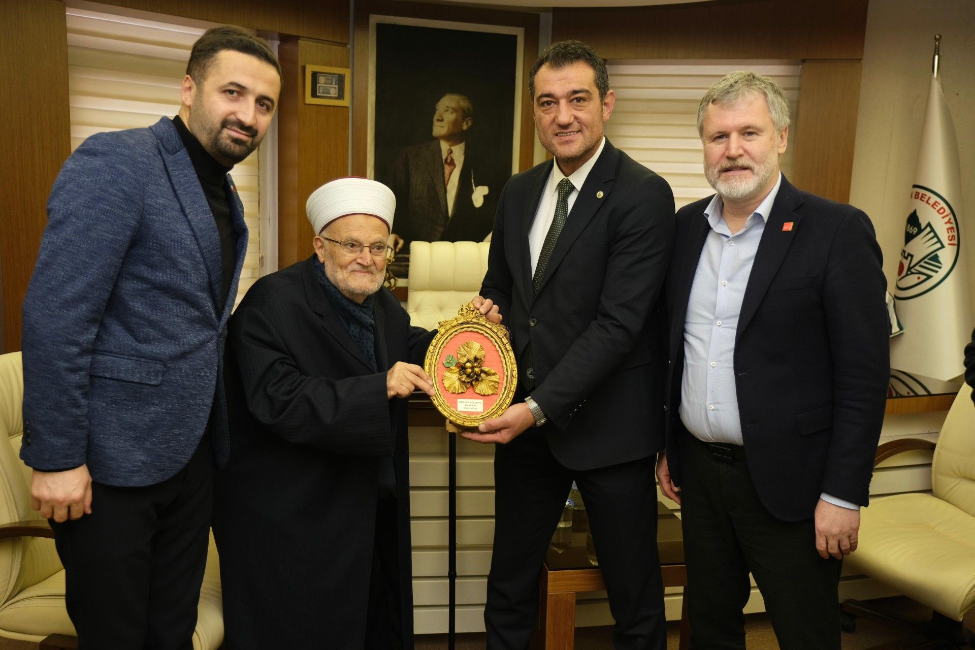 Mescidi Aksa İmam Hatibi İkrime Sabri, Fuat Köse'yi ziyaret etti - Birlik Haber Ajansı
