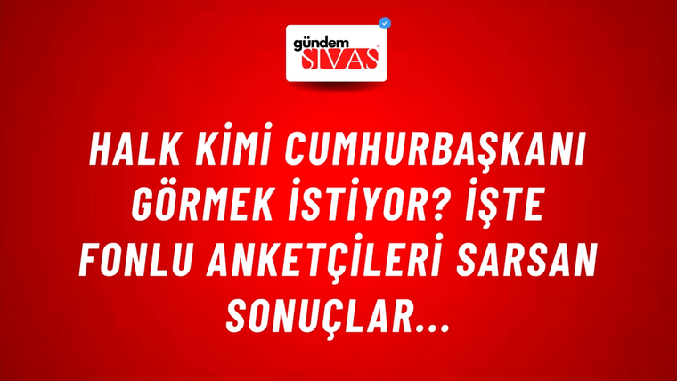 Halk kimi cumhurbaşkanı görmek istiyor? İşte fonlu anketçileri sarsan sonuçlar...
