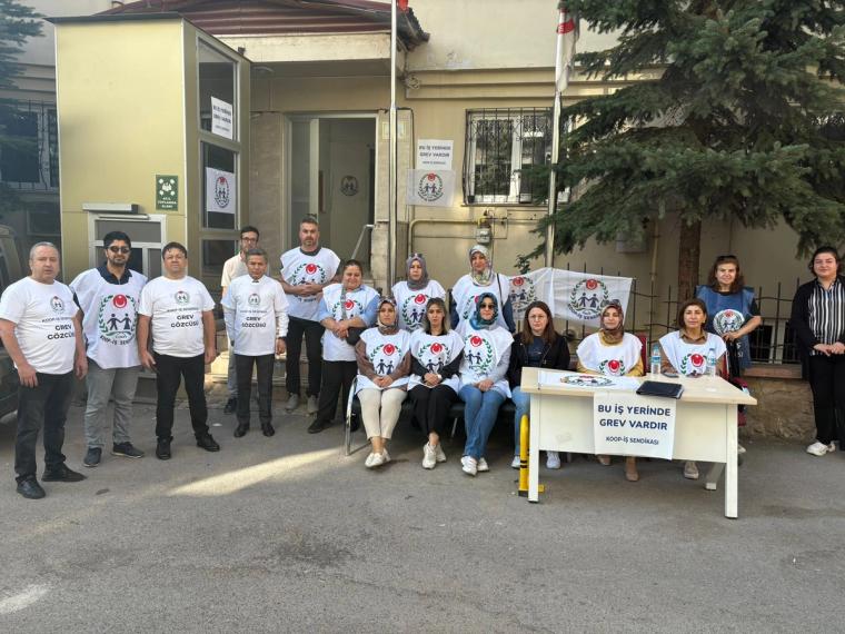 SYDV Çalışanları Grevde