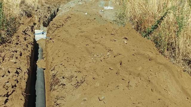 Sivas Kapıkaya Köyü Yeşildiyar Mezrası'na Yeni Kanalizasyon ve Atıksu Tesisi
