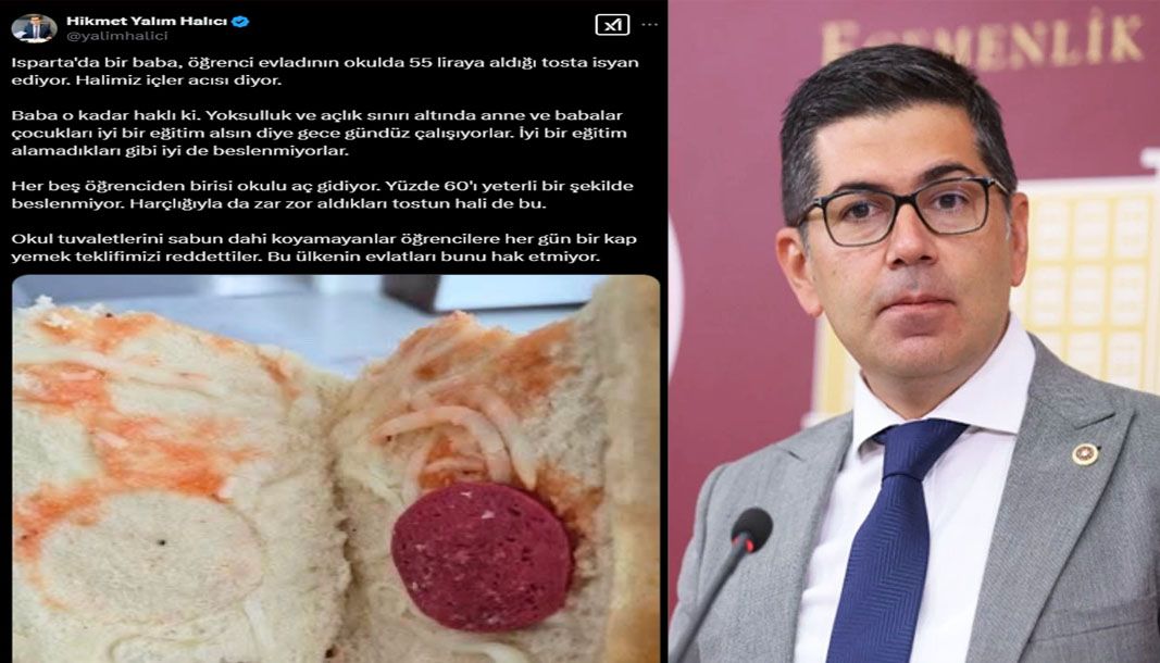 CHP’li Hikmet Yalım Halıcı: “Isparta’daki öğrenciler okula aç gidiyor” - Birlik Haber Ajansı