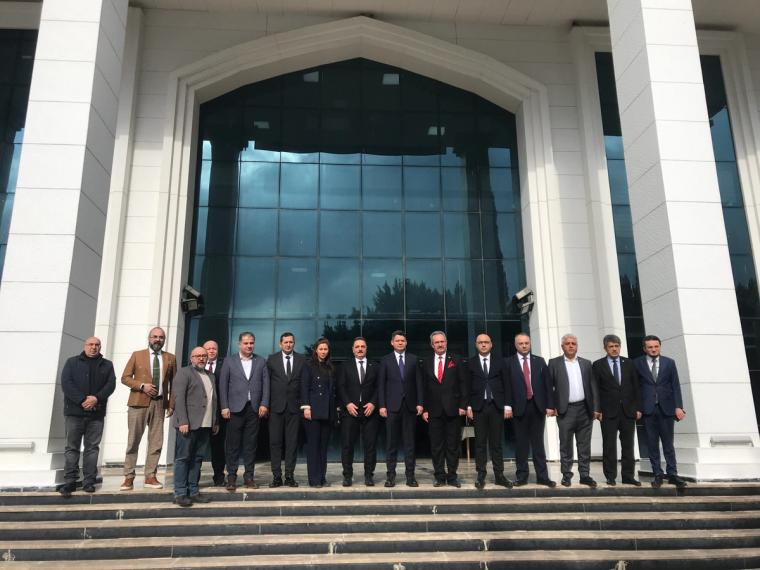 TİMBİR ve BHA heyeti depremin vurduğu Hatay'ı yalnız bırakmadı! - Birlik Haber Ajansı