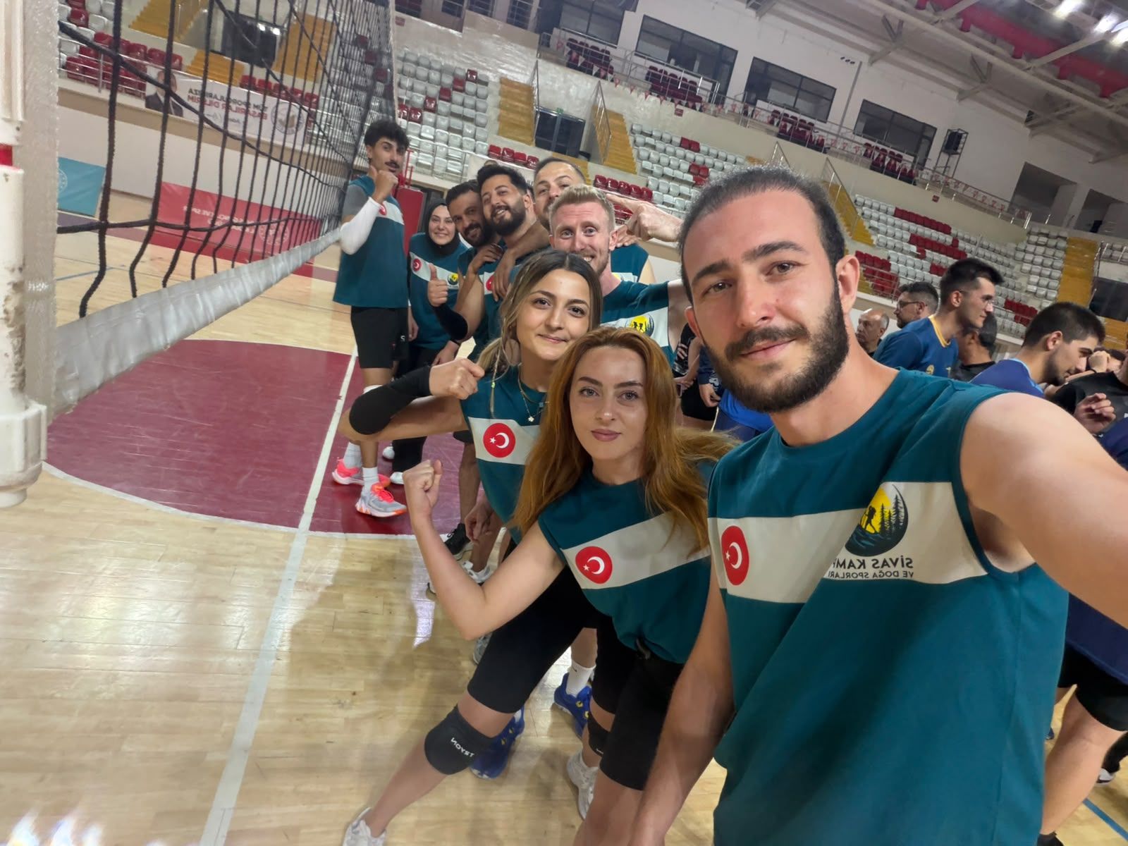 Sivas Kamp ve Doğa Sporları Derneği Filede Şampiyon