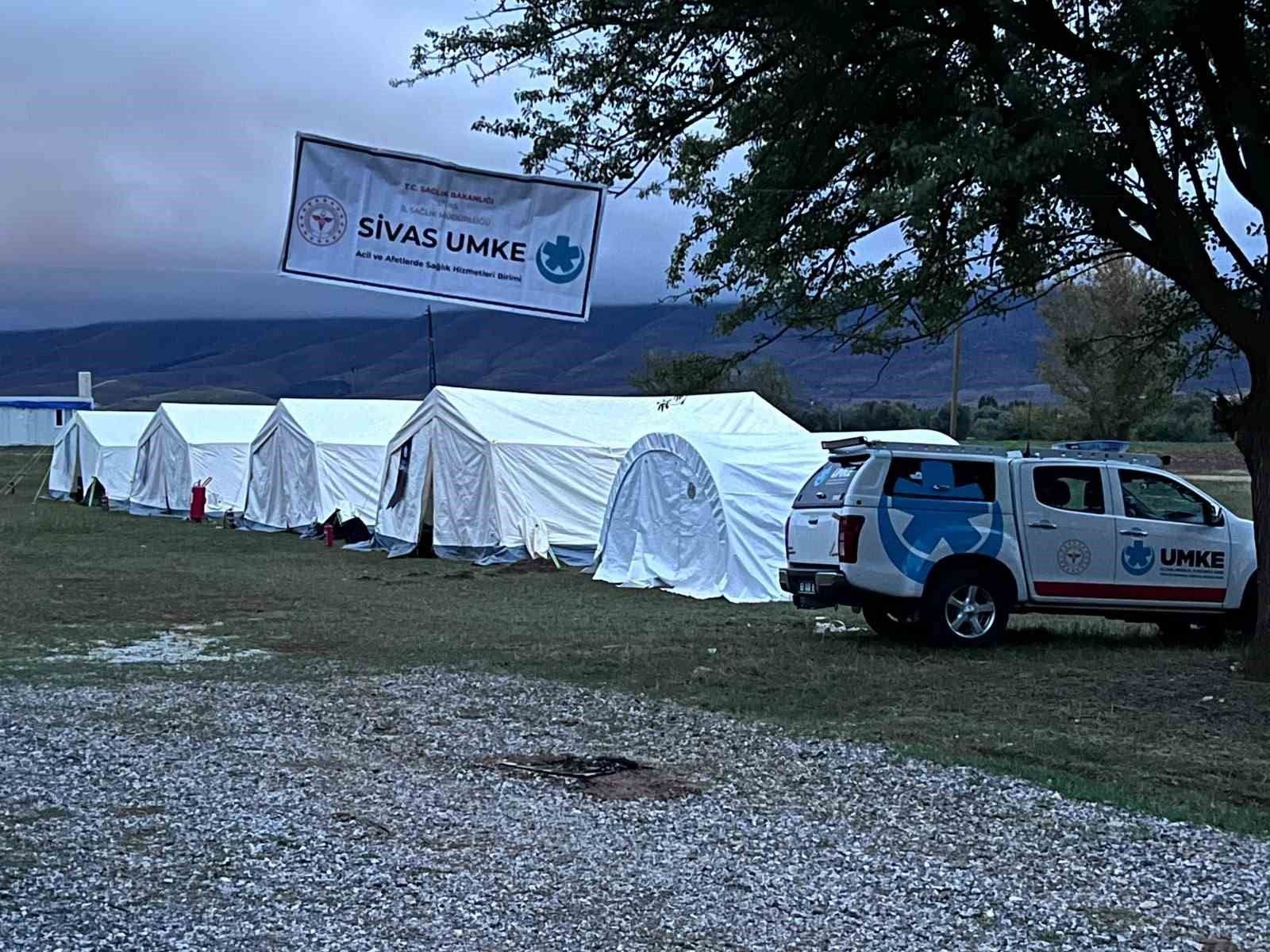 Sivas-Tokat UMKE tatbikatında ilk müdahaleden nakle kadar