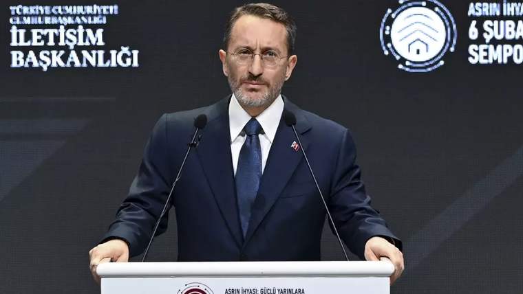 Fahrettin Altun: "Milletimiz, felaketler karşısında bir araya gelebilme kabiliyetini bir kez daha tüm dünyaya gösterdi - Birlik Haber Ajansı