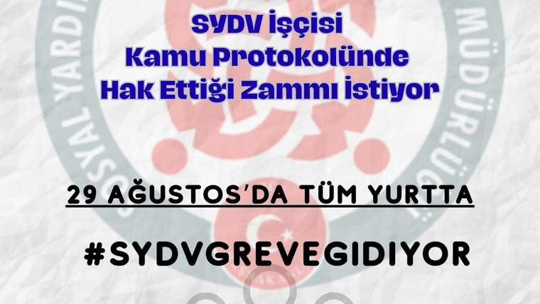 Koop-İş Sendikası Öncülüğünde: SYDV İşçileri 29 Ağustos’ta Greve Gidiyor