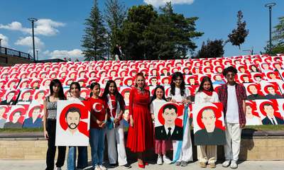Yavuz Selim Ortaokulu'ndan 15 Temmuz Şehitlerine Anlamlı Vefa!