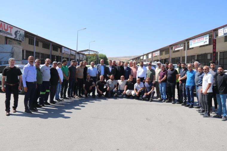 Sivas Belediyesi, Sanayi Esnafının Sorunlarını Dinledi, Yeni Projeleri Açıkladı