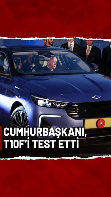 Cumhurbaşkanı Erdoğan'a TOGG T10F Hediye Edildi, Test Sürüşü Gerçekleştirdi