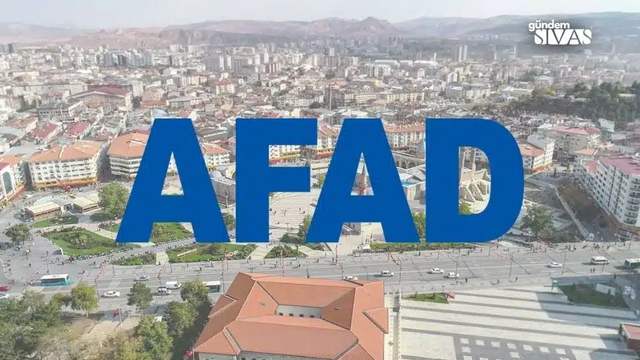 AFAD Sivas'a Uyarıda Bulundu