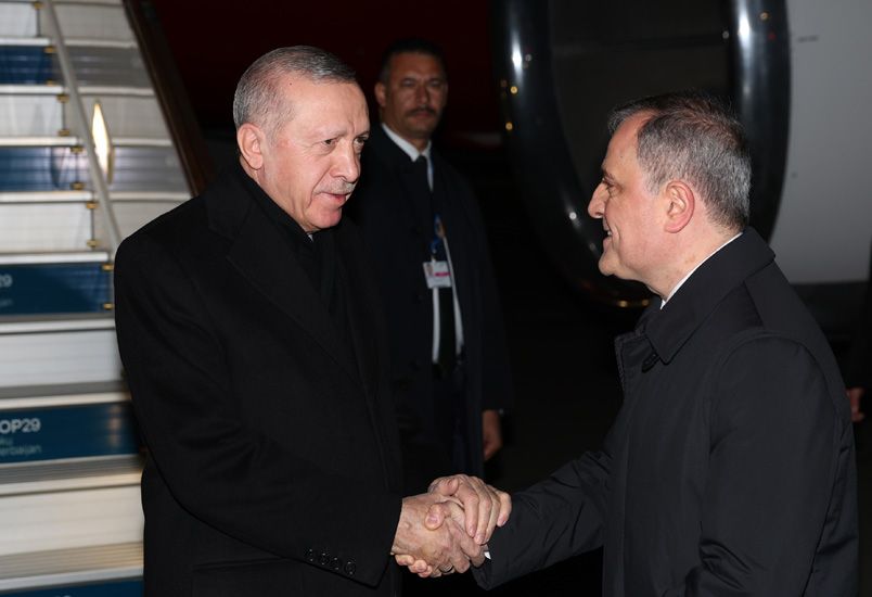 Cumhurbaşkanı Erdoğan Bakü'de