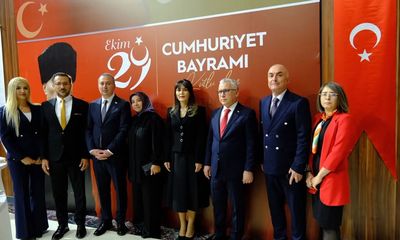 Sivas'ta 29 Ekim Cumhuriyet Bayramı Resepsiyonu Düzenlendi