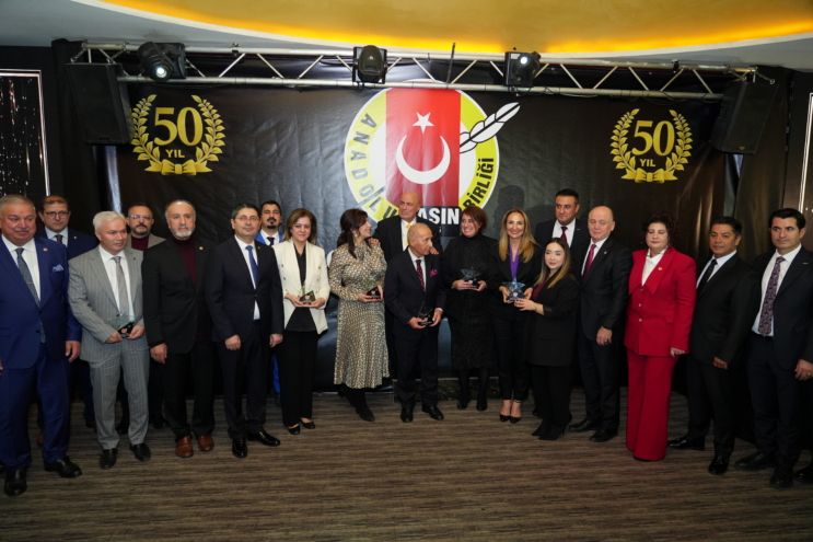 Anadolu Basın Birliği 50. yılını coşkuyla kutladı