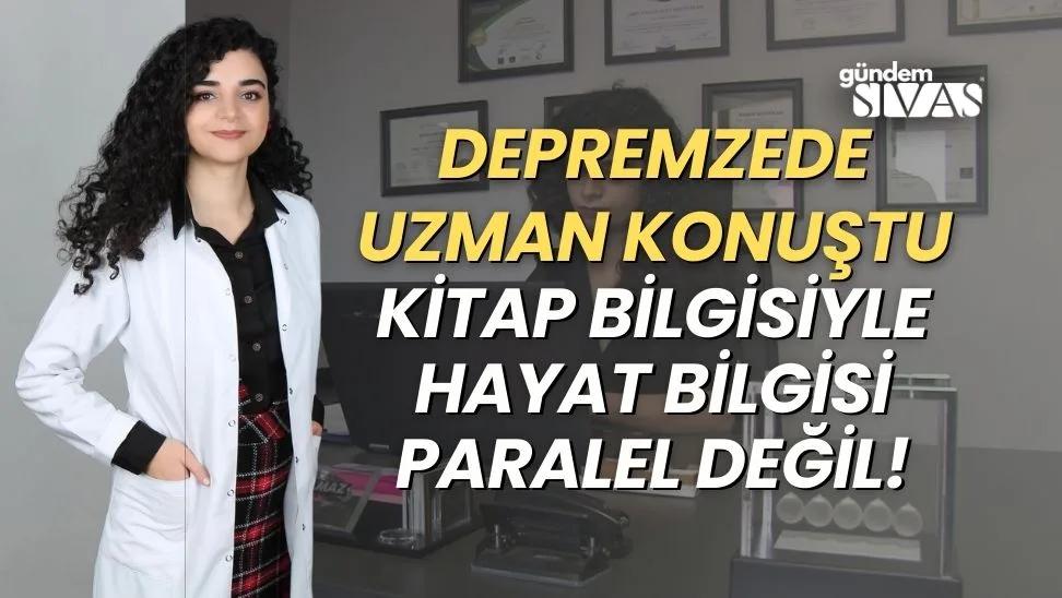 Depremzede Uzman, Asrın Felaketi Hakkında Konuştu