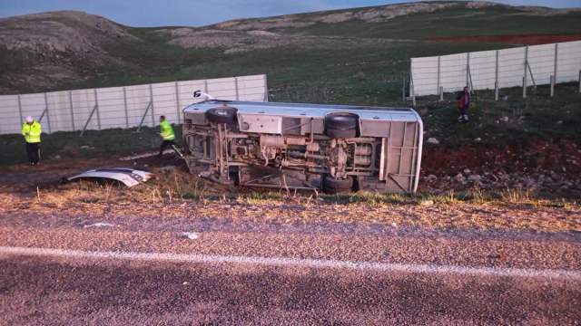 Sivas trafik kazası, Malatya Yeşilyurtspor, taraftar midibüsü kazası,