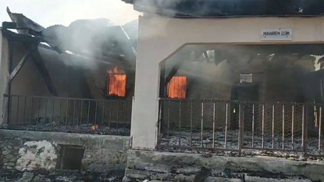 Sivas'ın İmranlı İlçesinde Çıkan Yangında 2 Ev ve 2 Samanlık Küle Döndü