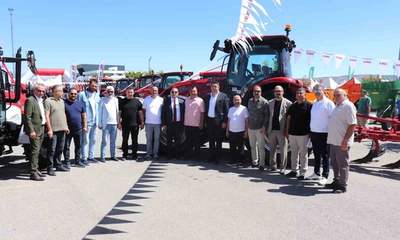 STSO Başkan adayı Mustafa Eken, Sivas tarım fuarını ziyaret etti