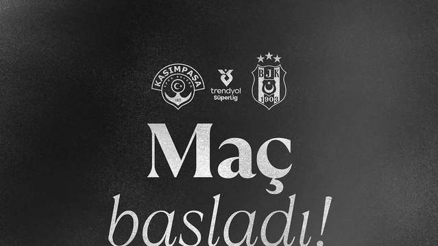 Beşiktaş'ta Taraftar Coşkusu: "Haydi Beşiktaş" Sesiyle Maç Başladı