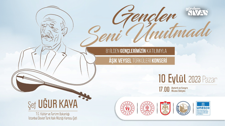 Genç Sanatçılar Aşık Veysel'in İzinde Buluşuyor