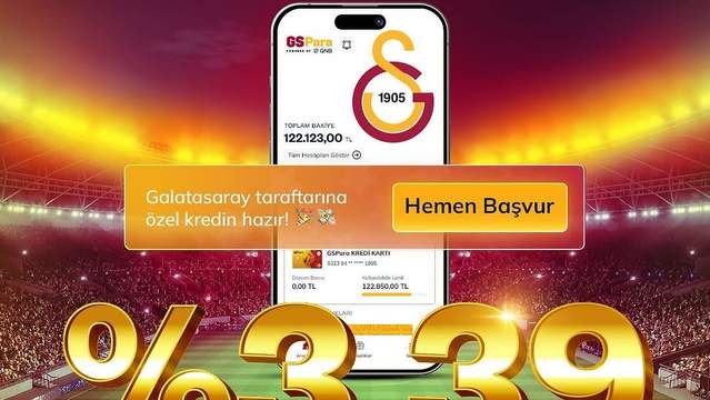 Galatasaray Taraftarına Özel Finansal Fırsat: GSPara ile Kredi ve Kazanç Kapısı