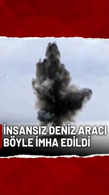 Trabzon'da Balıkçı Teknesi Tarafından Bulunan İnsansız Deniz Aracı İmha Edildi