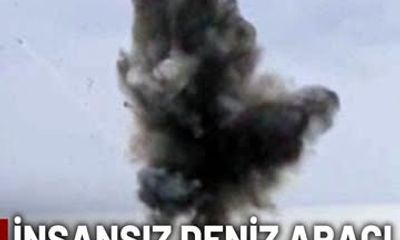 Trabzon'da Balıkçı Teknesi Tarafından Bulunan İnsansız Deniz Aracı İmha Edildi