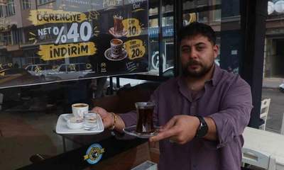 10 TL çay, 20 TL Türk kahvesi: Öğrencilere özel kampanya