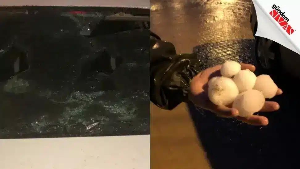 Yumurta Büyüklüğünde Dolu Felaketi