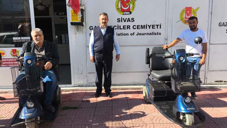 Engellilere Özgürlük Katacak Anlamlı Bağış: Sivas’a 2 Akülü Araç