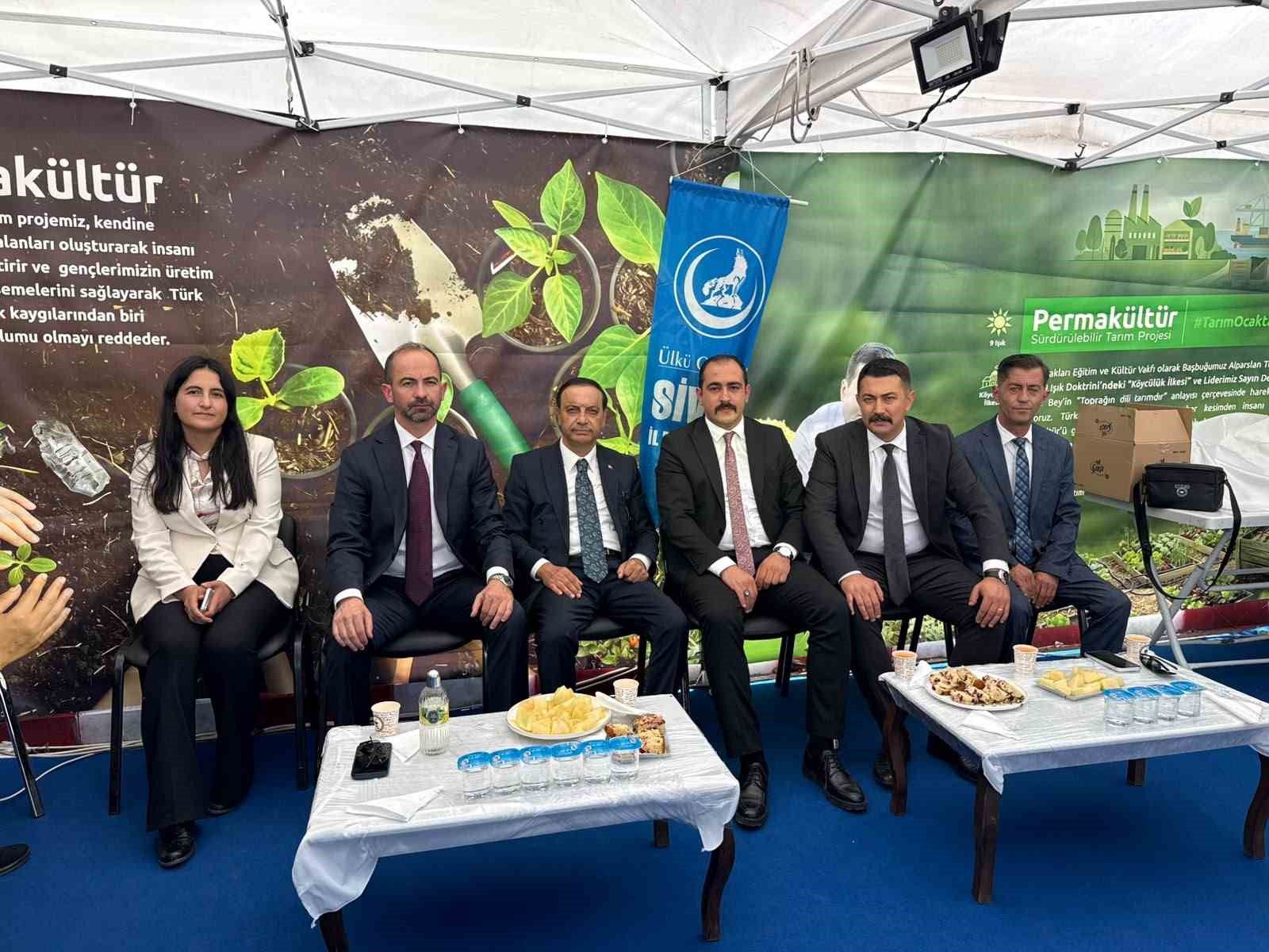 "Toprağın dili tarımdır" anlayışı Sivas fuarında anlatıldı