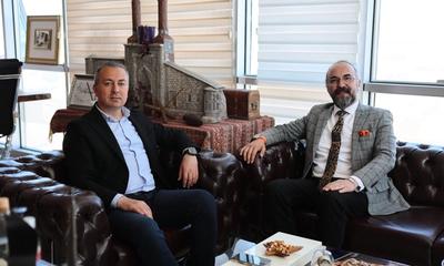 Başkan Uzun, Gündem Sivas ve TİMBİR’i Ziyaret Etti