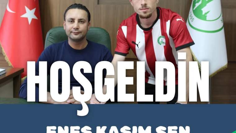 Sivas Belediye Spor, Enes Kasım Şen'i Kadrosuna Kattı