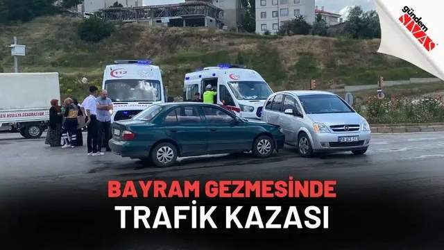 Bayram Gezmesinde Trafik Kazası