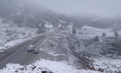 Antalya Akseki ve Seydişehir yollarına beklenmedik kar yağışı - Birlik Haber Ajansı