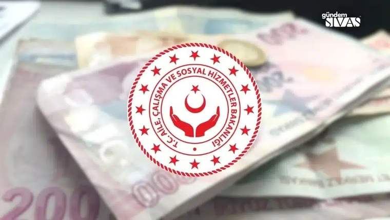 Türk Lirası banknotları üzerinde Aile ve Sosyal Hizmetler Bakanlığı logosu yer alıyor.
