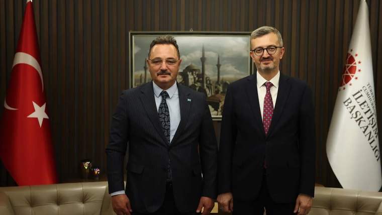 TİMBİR Yönetimi, Cumhurbaşkanlığı İletişim Başkanı Duran’ı Ziyaret Etti