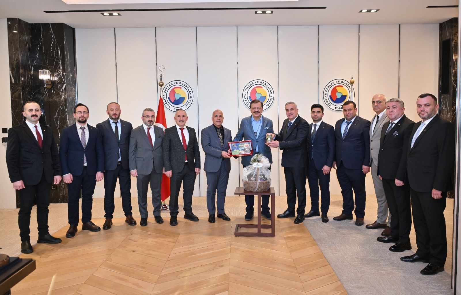 Artvin Ticaret Borsası’ndan, TOBB Genel Başkanı Hisarcıklıoğlu’na ziyaret - Birlik Haber Ajansı