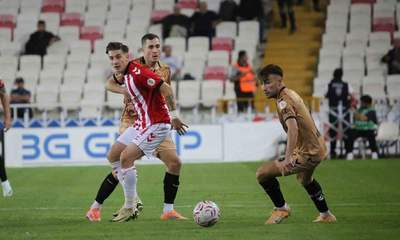 Sivas 4 Eylül Stadı’nda Sivasspor’dan iki dakikada dönüş