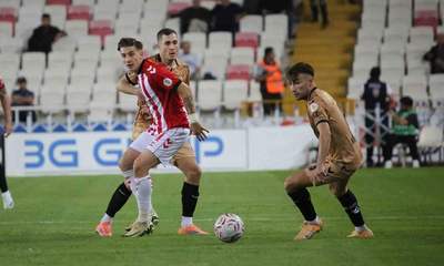 Sivas 4 Eylül Stadı’nda Sivasspor’dan iki dakikada dönüş