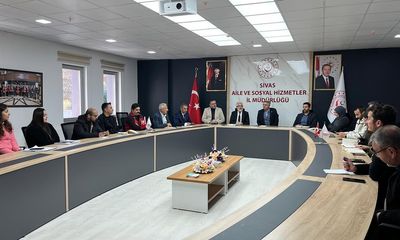 Sivas Aile ve Sosyal Hizmetler İl Müdürlüğü'nde Haftalık Değerlendirme Toplantısı Yapıldı