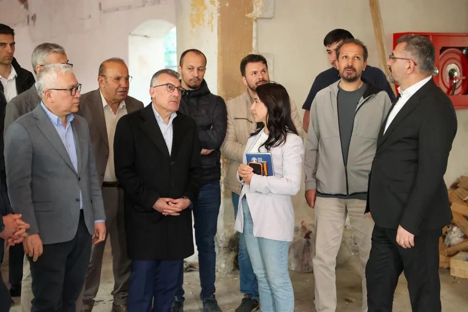 TBMM AK Parti Grup Başkanı Abdullah Güler Projeleri Yerinde İnceledi: Ulu Camii, YHT Garı ve Yeni Hastane