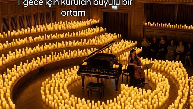 Sivas’ta mum ışığında müzik gecesi: Candles and Echoes geliyor