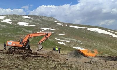 🔥 Sivas’ta Doğalgaz Boru Hattında Yangın: 10 Saatte Söndürüldü