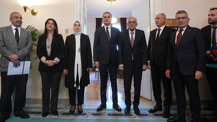 AK Parti, DEM Parti görüşmesi gerçekleşti - Birlik Haber Ajansı