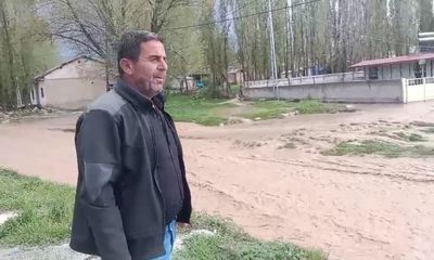 Sivas'ta Dere Taştı: Yanalak Köyünün Sokakları Nehre Döndü!