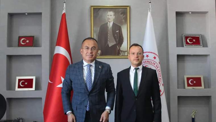 Sivas'ta Göç İdaresi ve Gençlik Spor İl Müdürlüğü İş Birliği Ziyareti