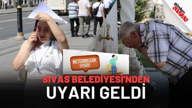 Sivas Belediyesi'nden Uyarı Geldi