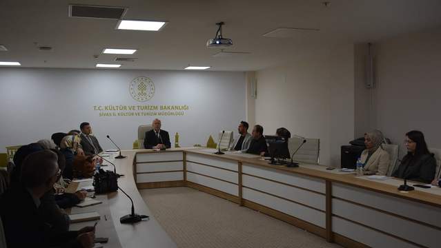 Sivas'ta Kütüphaneler Arası İş Birliği Toplantısı Gerçekleştirildi