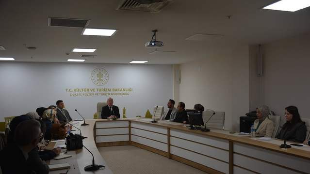 Sivas'ta Kütüphaneler Arası İş Birliği Toplantısı Gerçekleştirildi