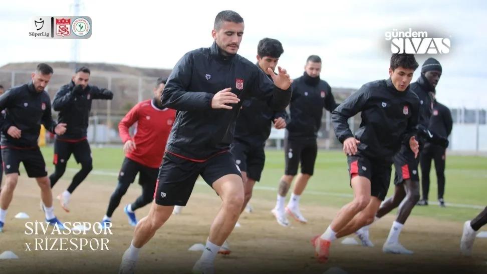 Sivasspor'da Rize Hazırlıkları Başladı